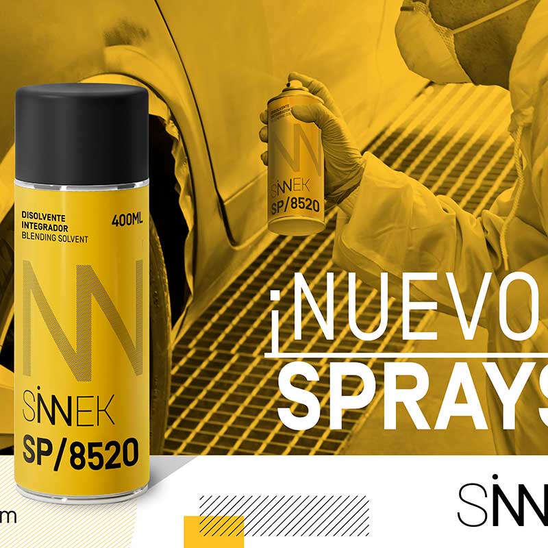Sinnek Nuevos sprays