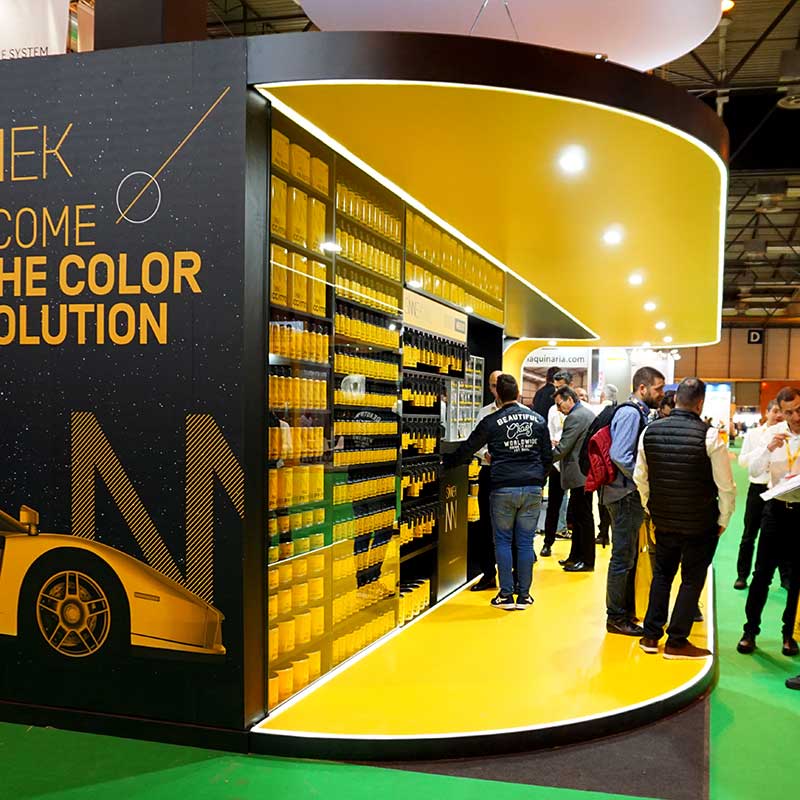 Sinnek stand Motortec 2019